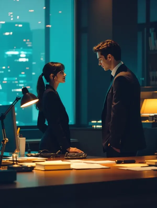 冷面BOSS的软萌妻 短剧封面海报